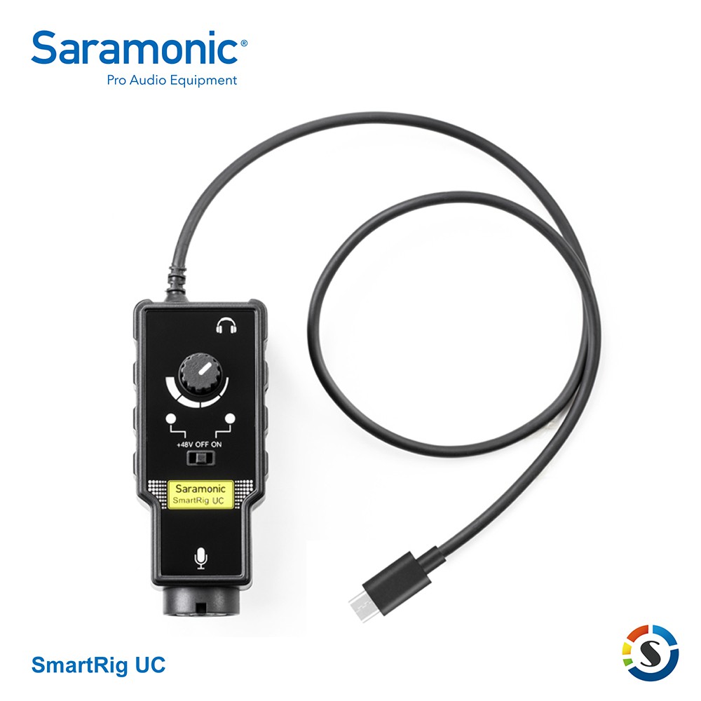 Saramonic楓笛 SmartRig UC 麥克風、智慧型手機收音介面(Type-C接頭)