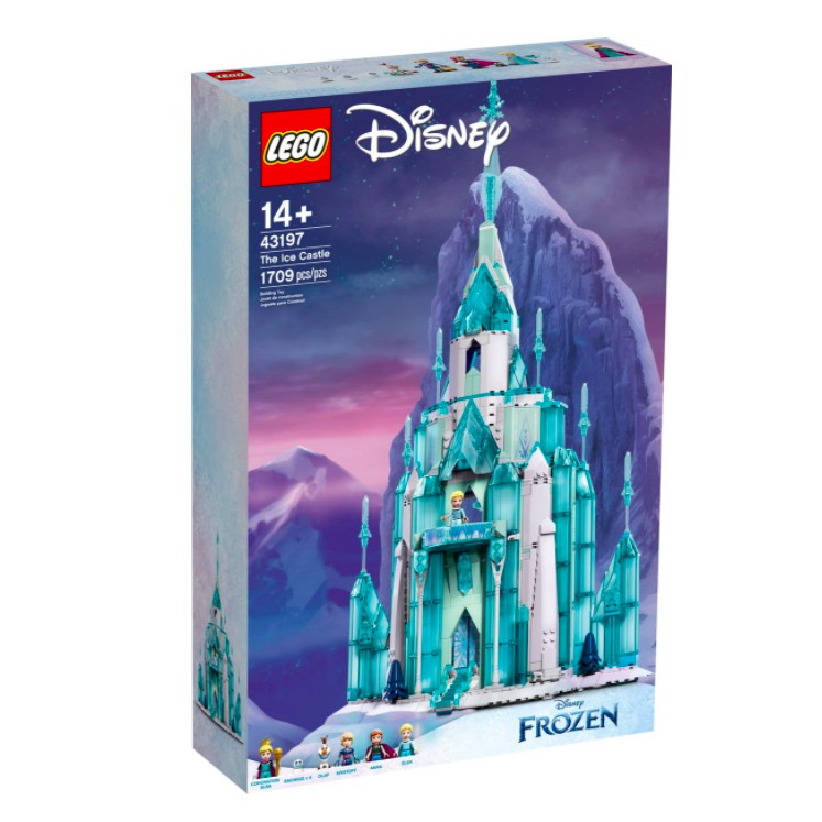 『現貨』LEGO 43197	Disney-冰雪城堡     盒組    【蛋樂寶】