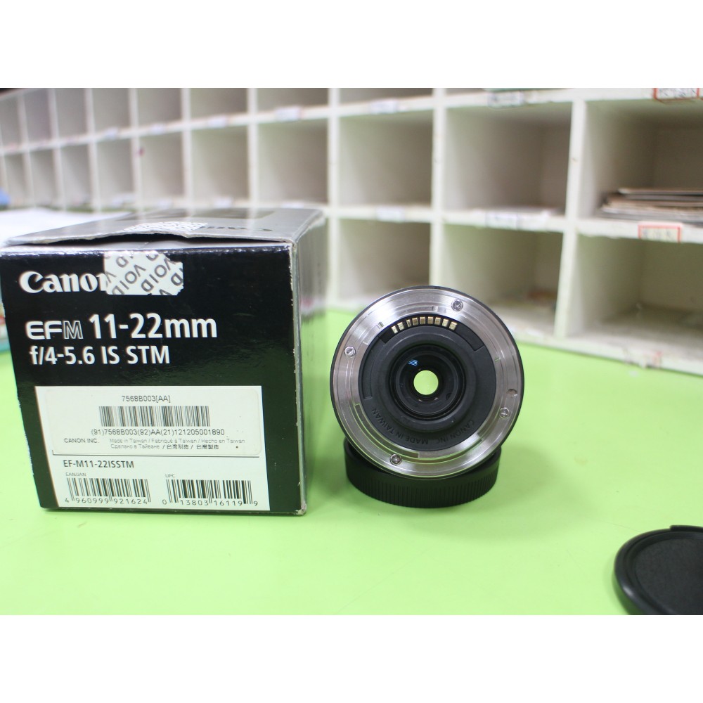 [二手鏡頭]Canon EF-M 11-22mm F/4-5.6 IS STM~公司貨過保