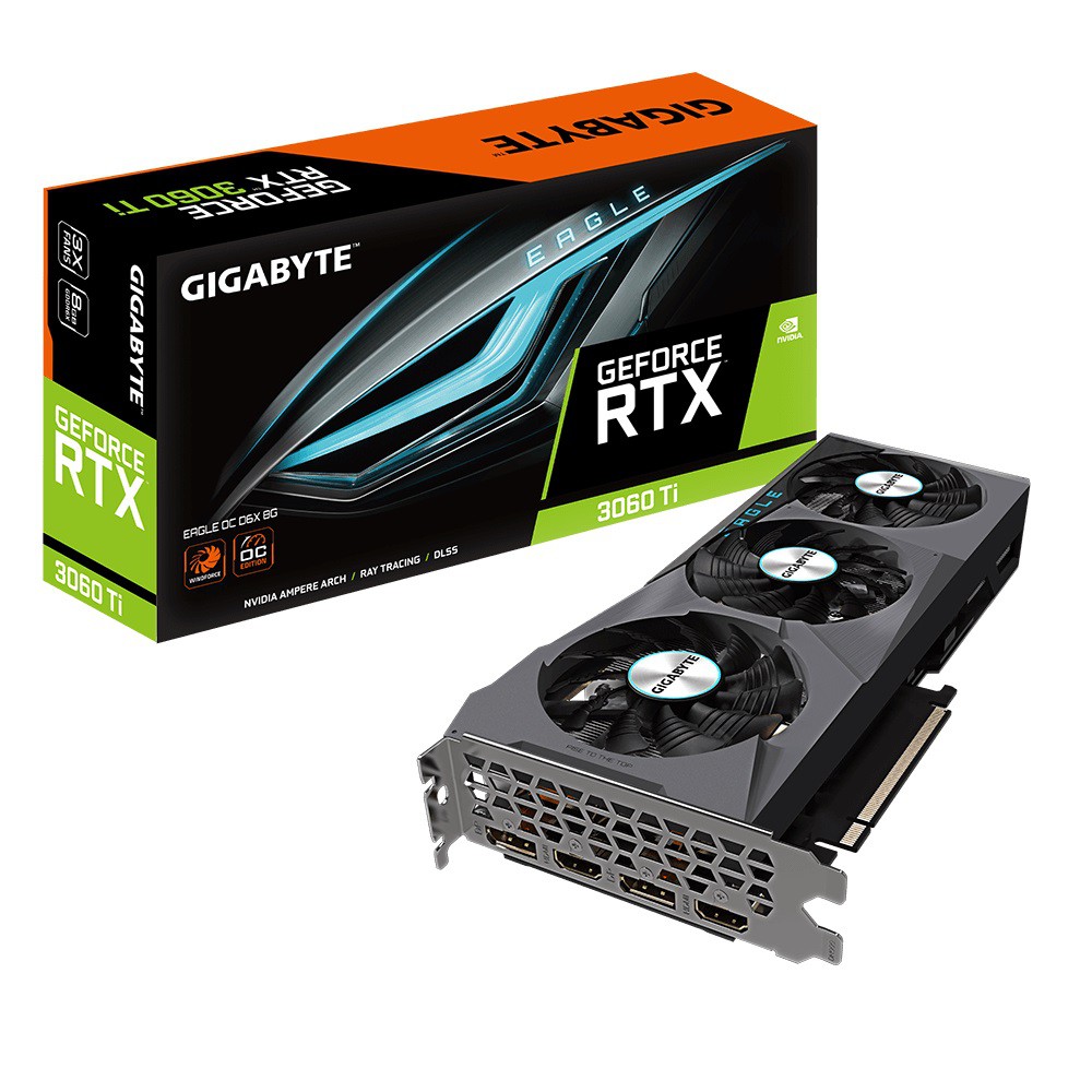 技嘉 RTX3060TI EAGLE OC D6X 8G 28.2cm/3060ti/三風扇 現貨 廠商直送