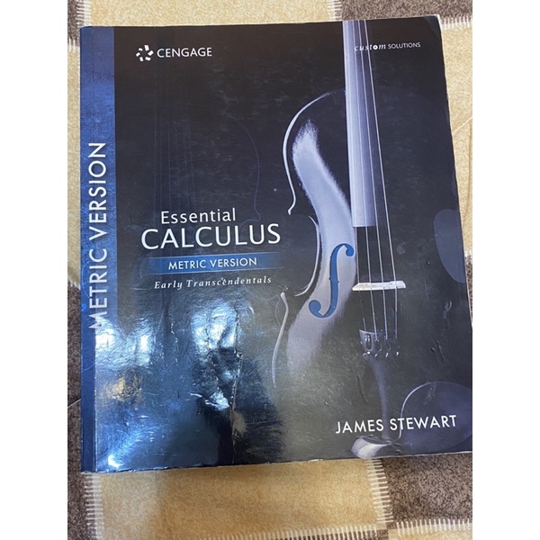 大一微積分課本 essential calculus