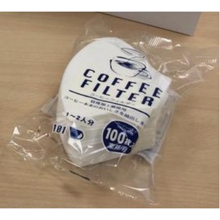 日本井出 漂白營業 / 扇形咖啡濾紙 101 102 103 日本製