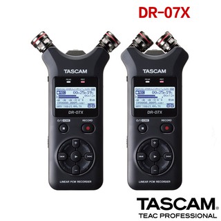 Tascam DR-07X 立體聲 錄音機 USB接口 指向性 錄音筆【eYeCam】現貨 麥克風 採訪 手機直播 收音