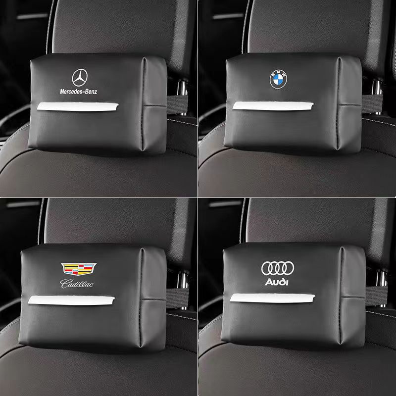 汽車紙巾盒 磁吸面紙盒車用 BMW AUDI Toyota豐田 汽车衛生紙盒 吸頂面紙盒 車用扶手箱座椅背掛式紙盒