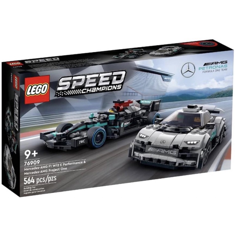 LEGO 樂高 76909【樂高丸】SPEED系列 賓士 AMG F1 W12 E &amp; Project One