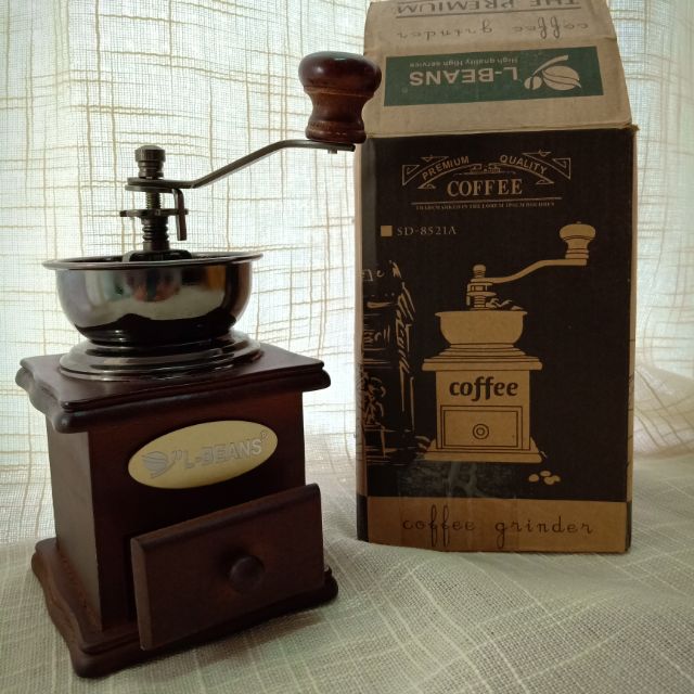二手咖啡豆磨豆機，9成新。