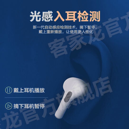 熱賣華強北洛達1562A無線藍牙耳機牛年3三代降噪通透光感蘋果安卓通用