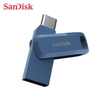 SanDisk Ultra GO TYPE-C USB 3.1 錠藍色 高速雙用 OTG 旋轉隨身碟 適用安卓手機平板