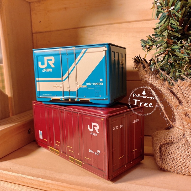 日本代購-🚗鐵盒貨櫃收納盒♡JR貨車/裝飾盒/小物收納盒/擺飾〔媽咪樹代購〕