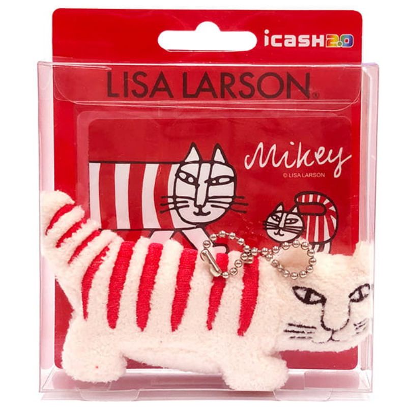 🌸已絕版 瑞典Lisa Larson Mikey 貓咪icash 同悠遊卡使用 愛金卡 一卡通