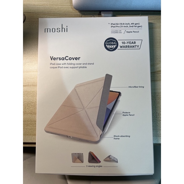Moshi VersaCover 多角度前後保護套 iPad Air 4/5 二手九五成新