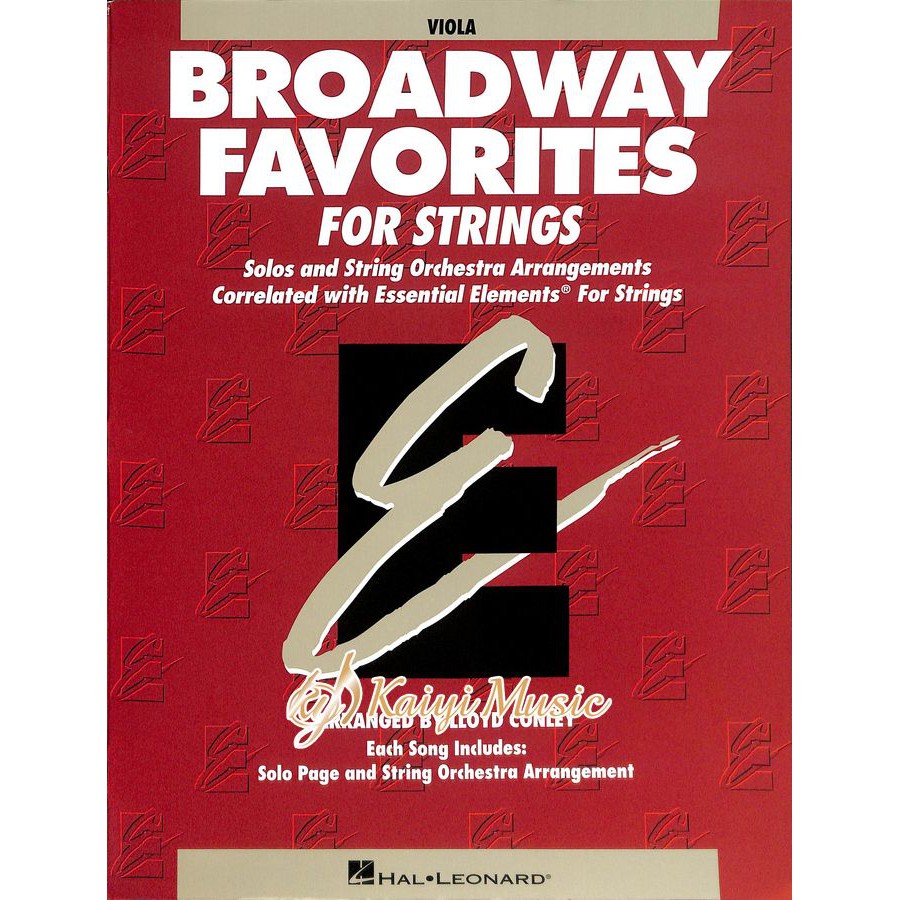 【凱翊︱HL】Essential 中提琴百老匯曲集 Broadway favorites strings viola