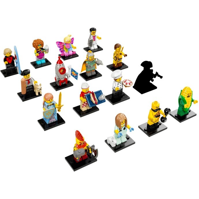 好好玩樂高 LEGO 71018 樂高 17代 抽抽樂 人偶包 人偶包