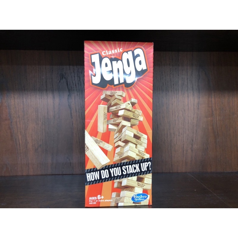 全新‼️Jenga 木頭疊疊樂/層層疊桌遊