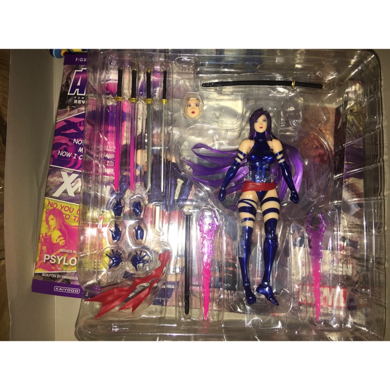 海洋堂 山口式 漫威 X戰警 X-Man 靈蝶 Psylocke 010正版