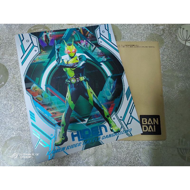 【假面騎士大亂鬥Kamen Rider Ganbarizing】10週年限定卡冊、IC Card貼紙（送PBM-137)