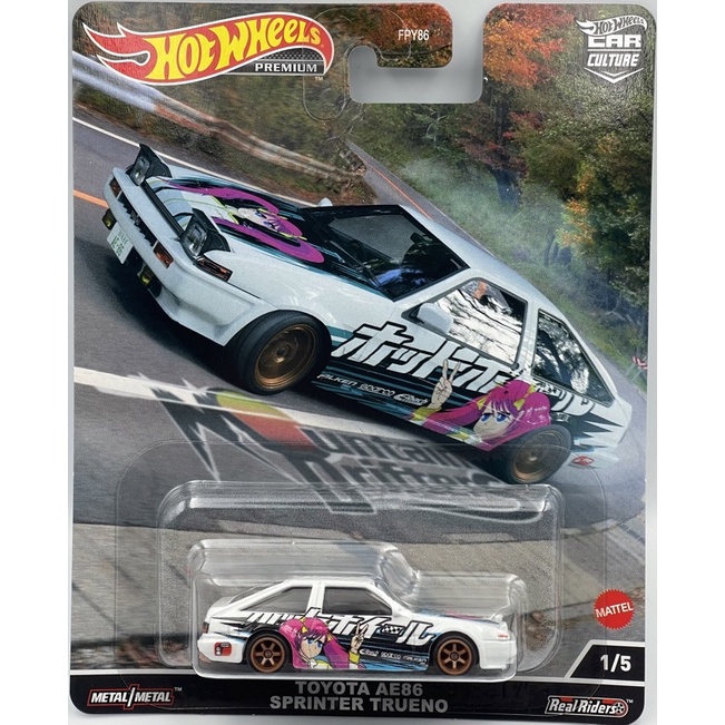 -78車庫- Hot Wheels 風火輪 山地漂移 Toyota AE86 ae86 sprinter trueno