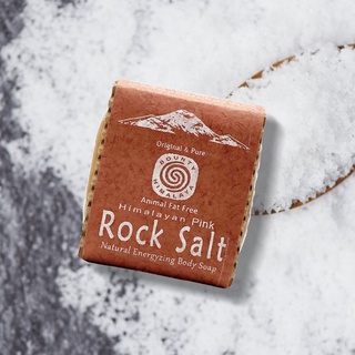 尼泊爾喜馬拉雅之寶岩鹽煥膚護膚養髮皂100g(頂級玫瑰鹽的治癒能量) 手工皂 護膚 柔膚 粉紅鹽