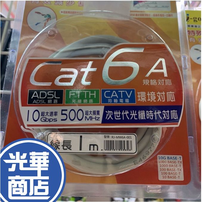 現貨 CAT6 網路線 1米 台商製造 I-Gota 十字溝槽網路線 Cat6A CAT 6 公司貨 貝吉色