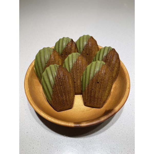 [PO’S Workshop]瑪德蓮 香草/焙茶/抹茶 大貝殼 半鏡面 手作常溫蛋糕