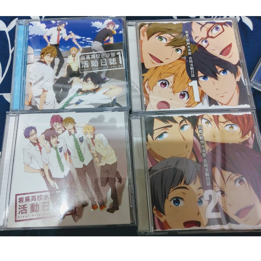日版free 聲優cd 活動日誌合同文化祭等鮫炳岩鳶七瀨遙松岡凜橘真琴 蝦皮購物