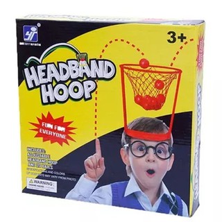 頭頂籃球 頭戴籃球 室外投籃遊戲 頂上投球 親子遊戲 帽子籃球