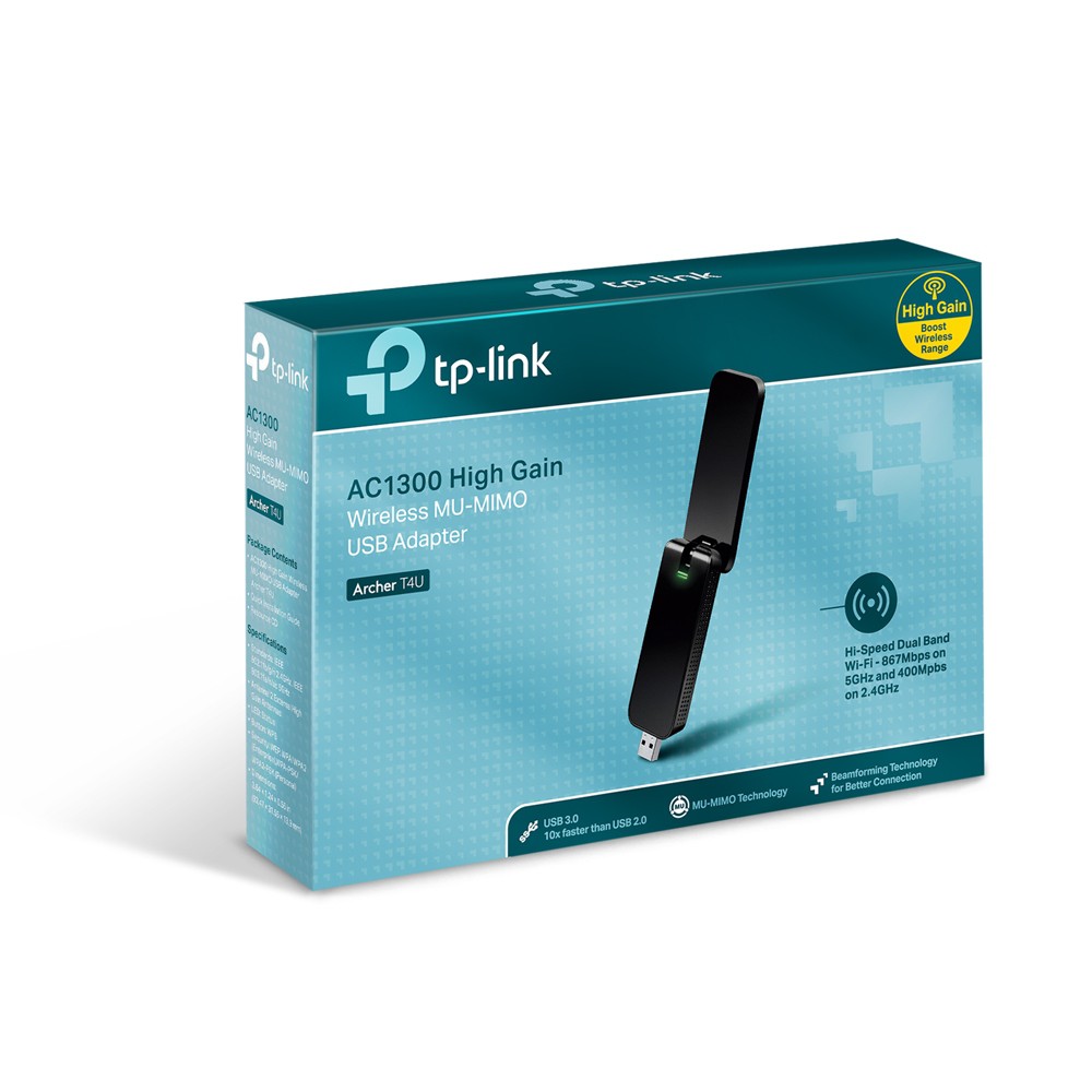 全新含發票~TP-Link Archer T4U  Ac1300 雙頻wifi網路 USB3.0 無線網卡 USB網卡