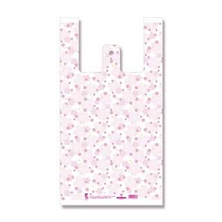 ☆╮Jessice 雜貨小鋪╭☆日本進口 櫻花 手提 背心袋 塑膠袋 / 包裝袋 飾品袋