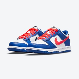 【吉喆】零碼↘ Nike Dunk Low GS Royal Red 哆啦A夢 機器貓 大童段 CW1590-104