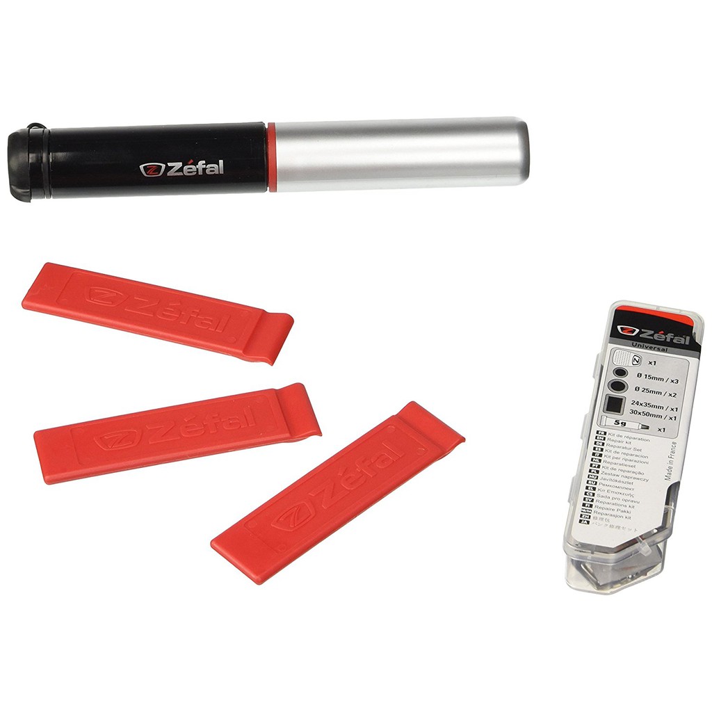 【精選特賣】Zefal KIT MAY DAY-AIR PROFIL FC01打氣筒 + 補胎套件  贈品四選一
