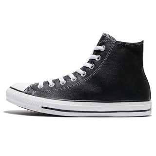 Converse 帆布鞋 Chuck Taylor 黑白 高筒 男鞋 女鞋 皮革鞋面 休閒鞋 【ACS】 132170C