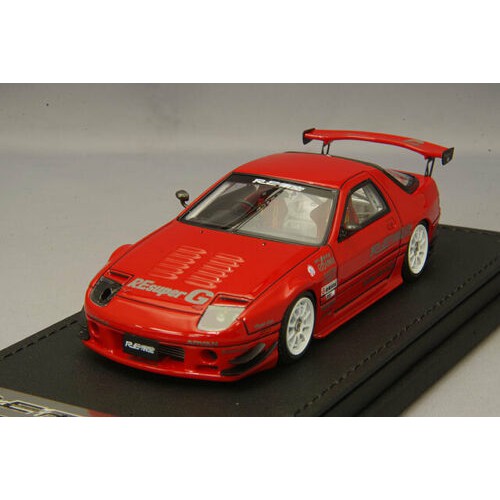 【名車館】ignition IG2137 Mazda RX-7 (FC3S) RE Amemiya Red 1/43