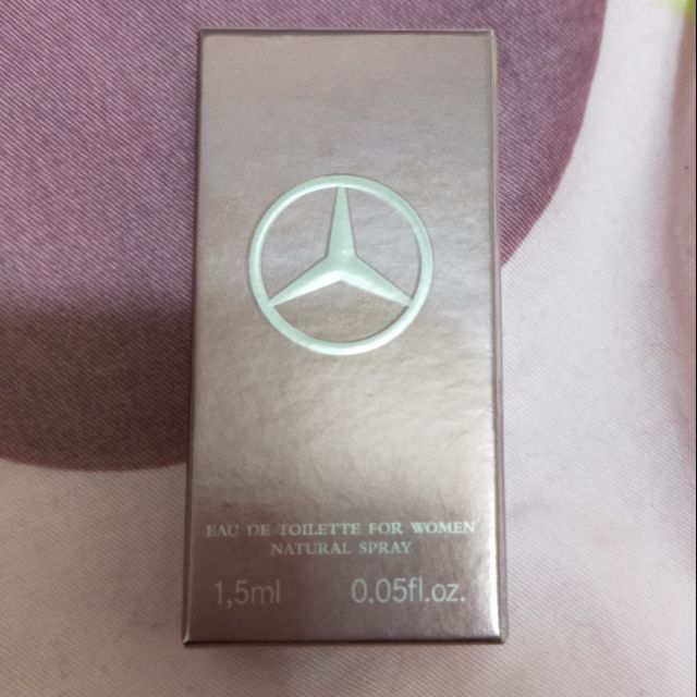 正品公司貨 賓士 爵色佳人 Mercedes-Benz Star 香水 女香試香 1.5ML