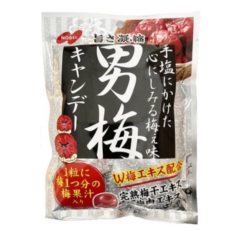 日本 諾貝爾 NOBEL 男梅糖