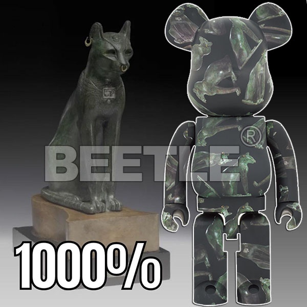 BEETLE BE@RBRICK 埃及貓 大英博物館 THE GAYER ANDERSON CAT 1000%