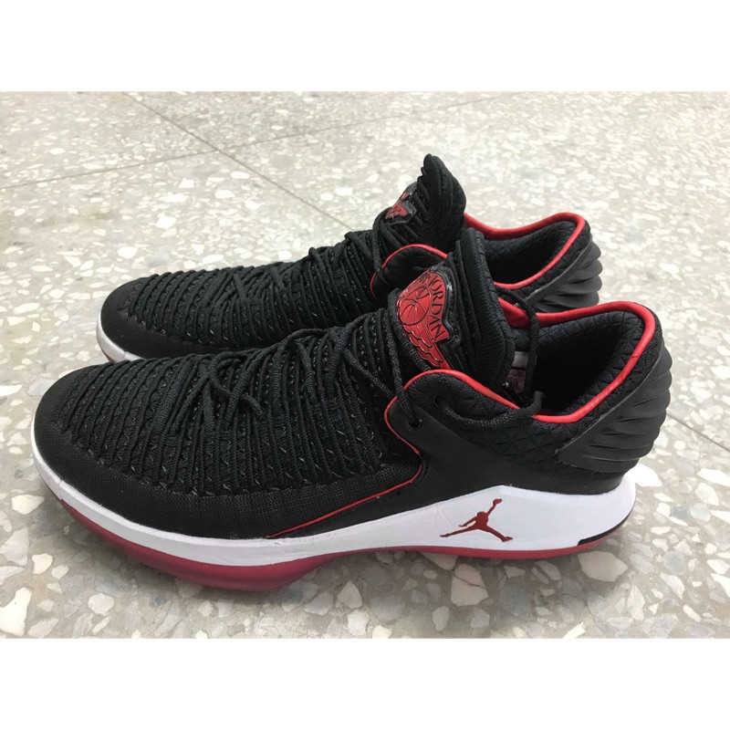 二手正品 Nike Jordan 32 Low 'Banned' 32代 低筒 禁穿 黑紅配色 AH3347-001
