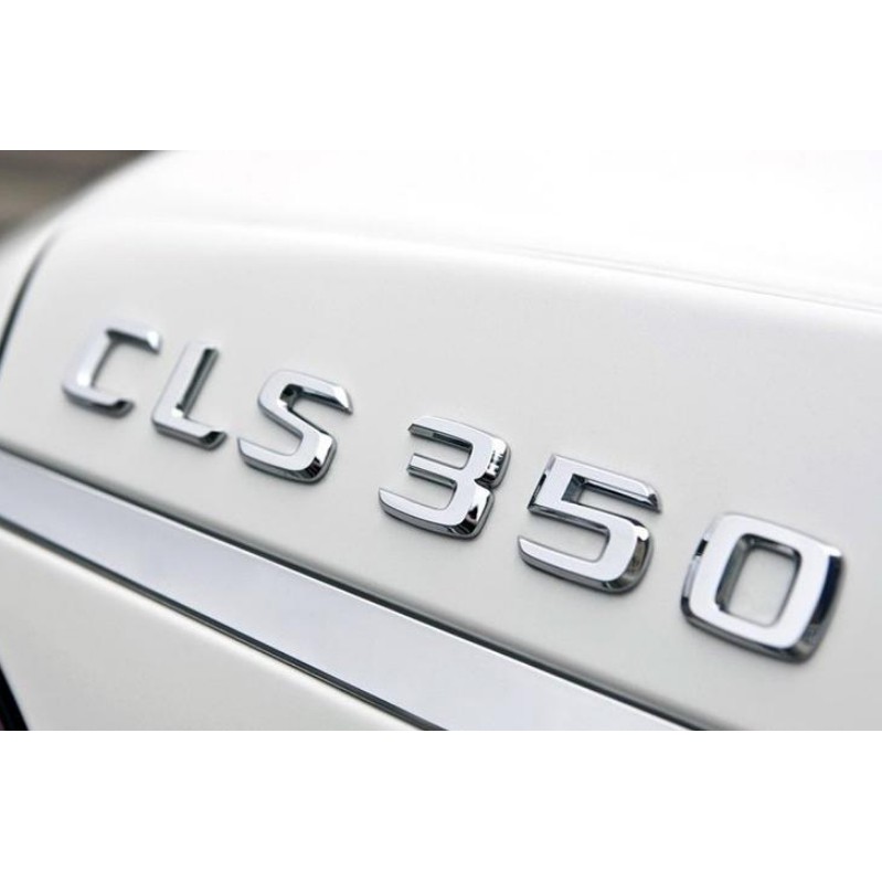 圓夢工廠 賓士CLS W218 X218 C218 2011~on CLS350 後車箱板金鍍鉻改裝字貼字標 同原廠款式