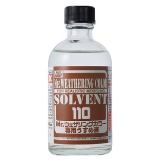 (大鳥叔叔模型)GUNZE郡氏WCT101 MR.HOBBY擬真舊化漆專用溶劑110ml
