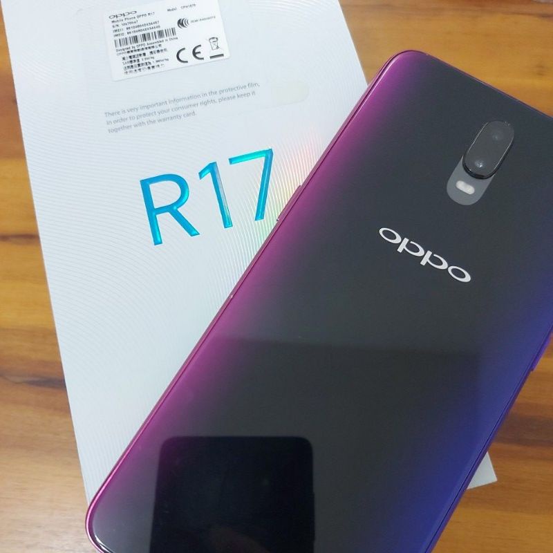 二手oppo r17／霓光紫／128GB／狀況良好（代po，可以議價會幫忙爭取）