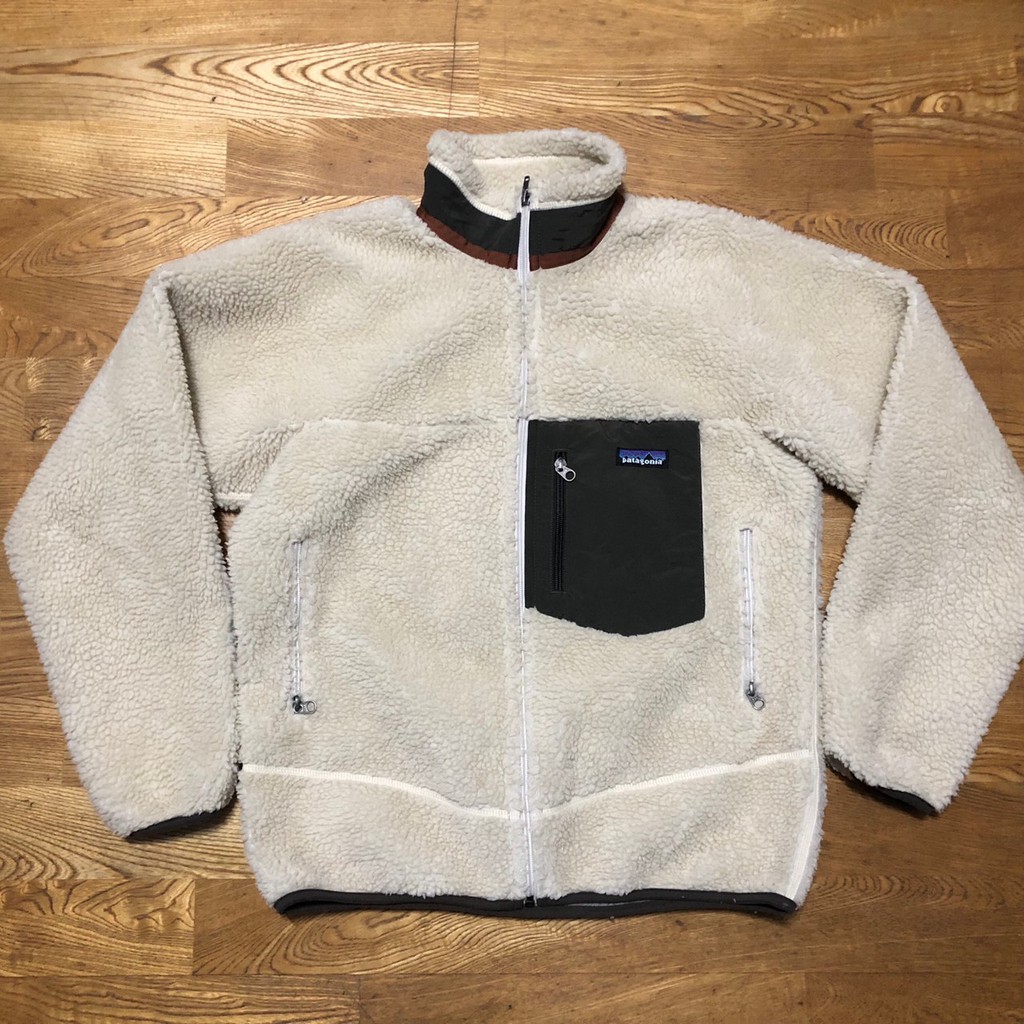 Patagonia Retro-x jacket fleece 保暖 輕量 防風 刷毛 外套 米白 絨毛