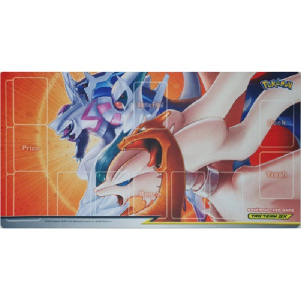 「芃芃玩具」PTCG 卡墊 紅噴 三神X噴火龍＆萊希拉 貨號P676757