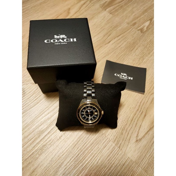 COACH 黑陶瓷手錶
