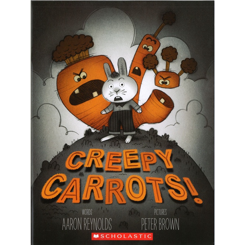 CREEPY CARROTS 恐怖的紅蘿蔔 萬聖節書-英文繪本童書