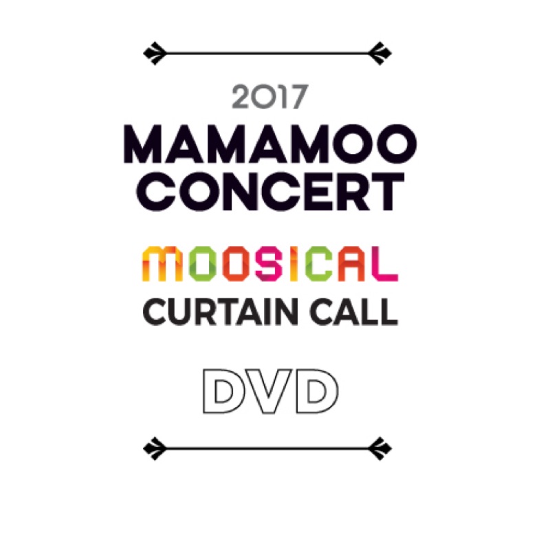 MAMAMOO CONCERT 2017 moosical DVD | 蝦皮購物