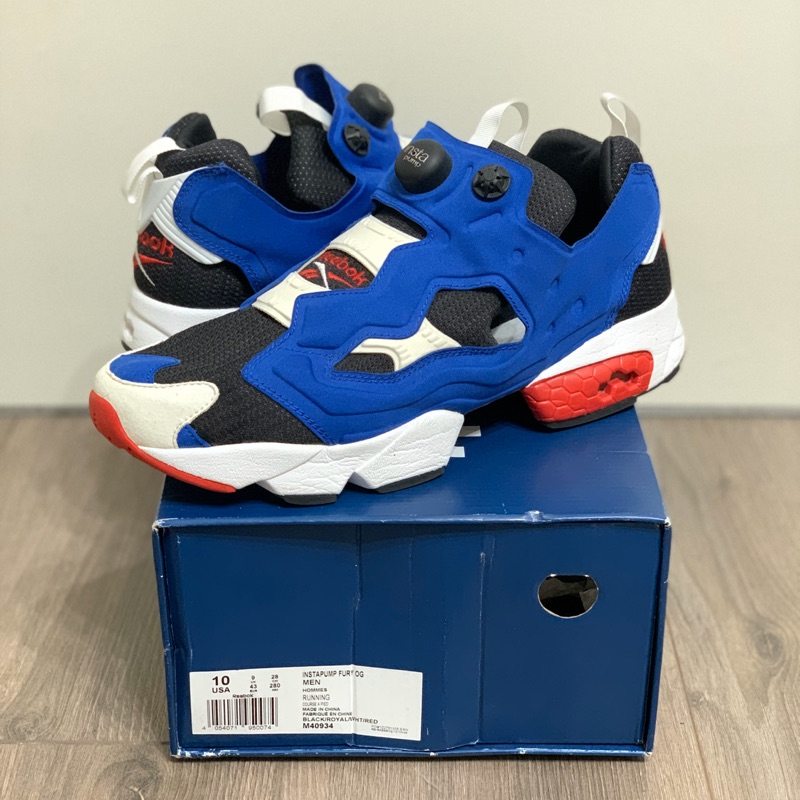 reebok pump三色旗（us10