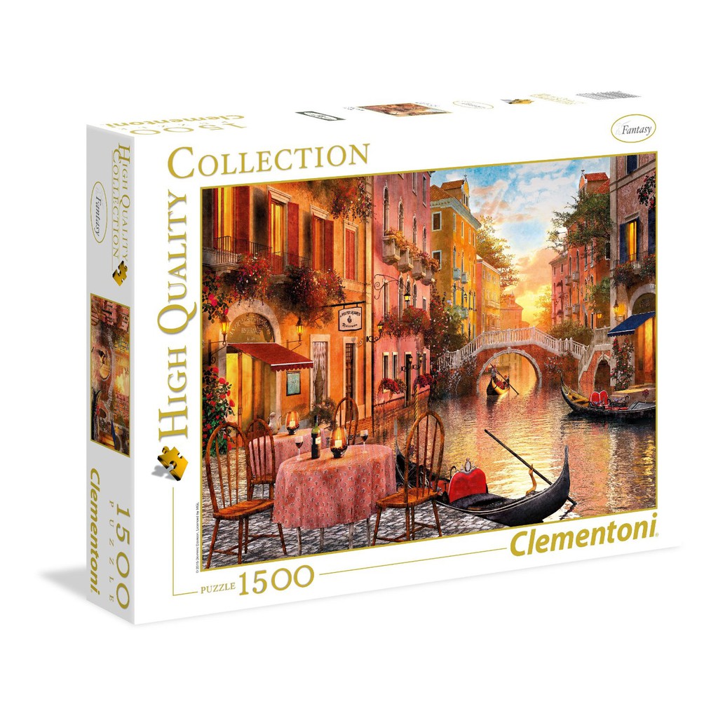 [拼圖邦] 現貨 Clementoni Dominic Davison: Venice 威尼斯 1500片 拼圖