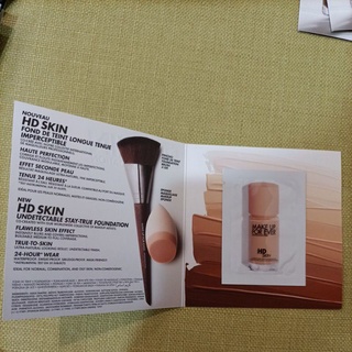 make up for ever HD SKIN 粉無痕持久粉底液1ml