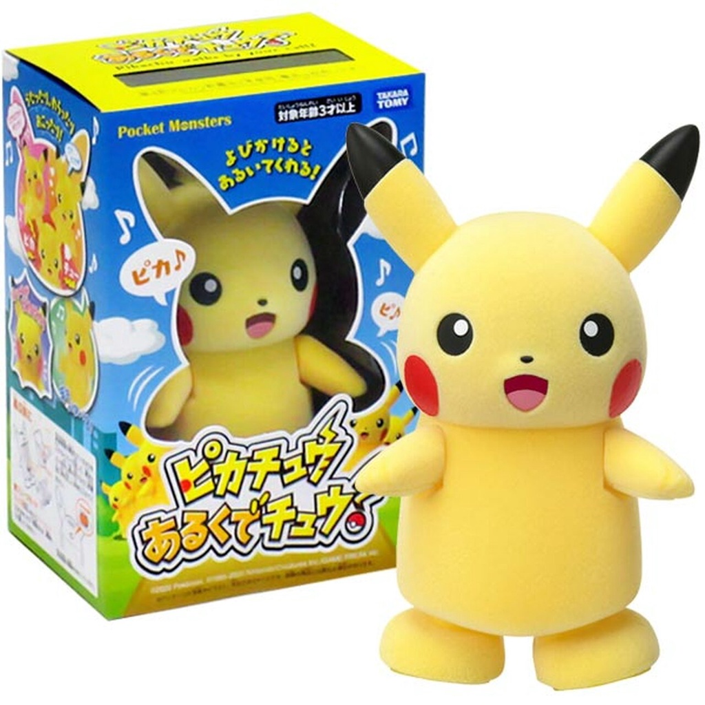 Pokemon Go 走路啾啾皮卡丘走路啾啾寶可夢精靈寶可夢皮卡丘神奇寶貝日本takara Tomy 在台現貨 蝦皮購物