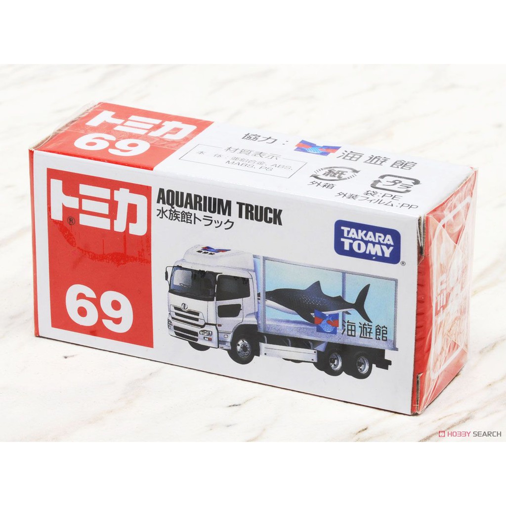 「芃芃玩具」TOMICA 多美小汽車 069 海遊館鯊魚巴士 貨號74682