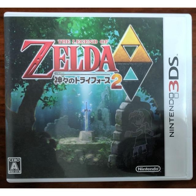 3DS 薩爾達傳說 眾神的三角神力2 日版
